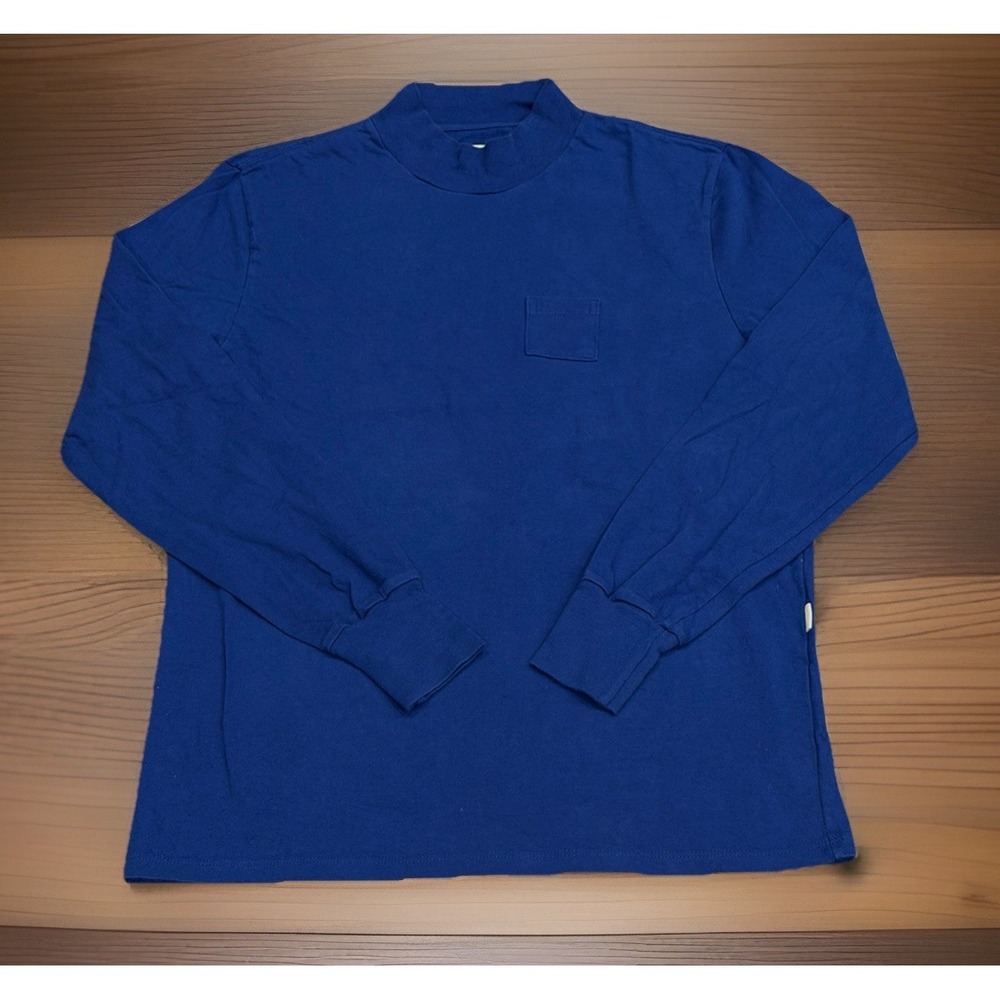 Aime Leon Dore Dimebag Long-Sleeve Mockneck Tee-100% Cotton Men's Size M